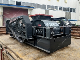 小型400x400对辊免费麻豆入口 免费麻豆入口生产线发往非洲马达加斯加