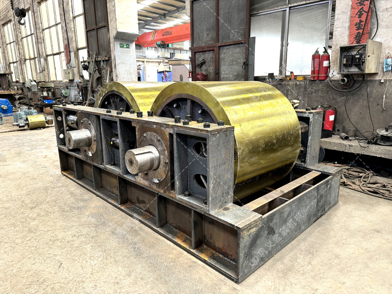 高硬物料、高能耗、低成品率？液压双辊91麻豆网站激情让河卵石制砂三大难题一起消失
